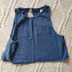BDG Urban Outfitters Linen Blend Open Back Tank